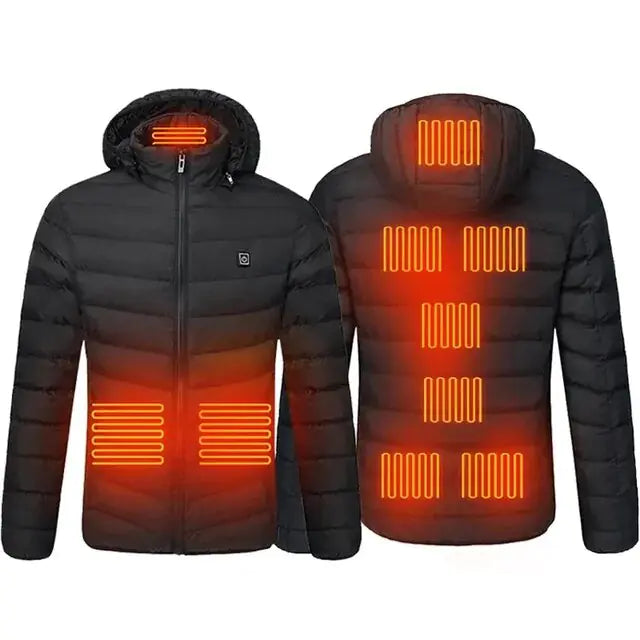 Jacheta de iarnă termomax încălzită