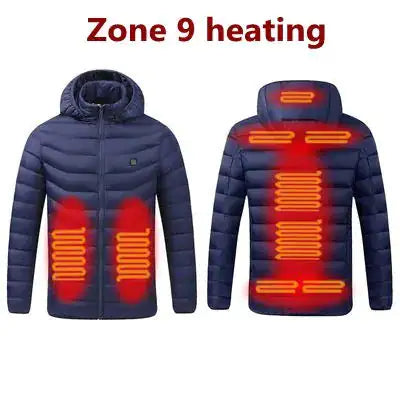 Jacheta de iarnă termomax încălzită
