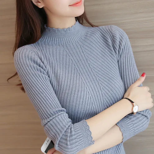 Elegáns női pulóver